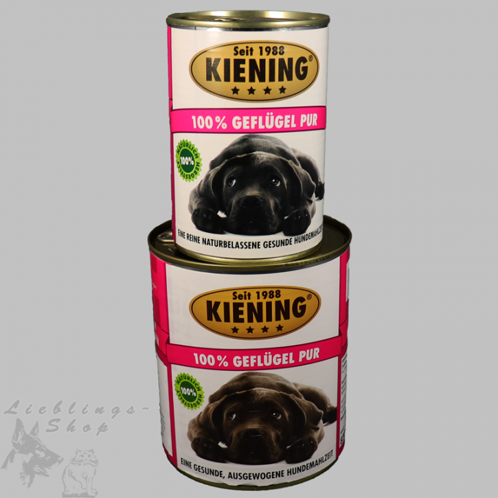 Kieningdosen   100% Geflügel pur, 820 g