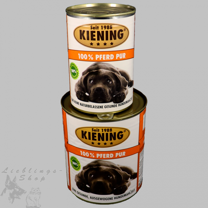 Kieningdosen   100% Pferd pur, 410 g