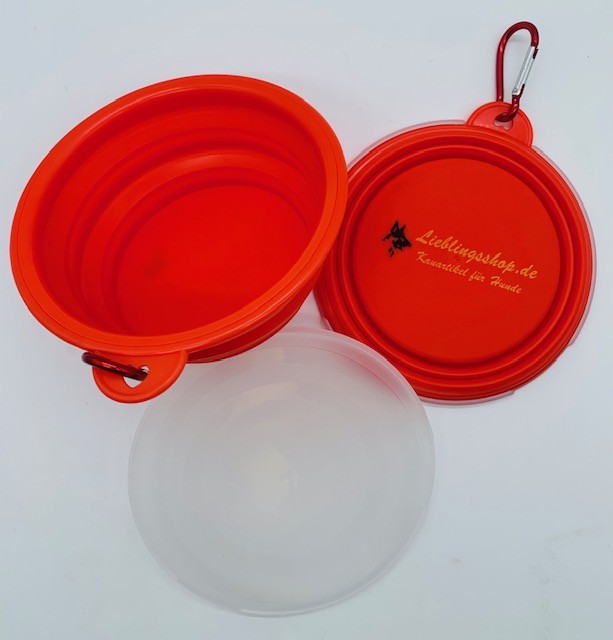 Faltbarer Reisenapf für Hunde