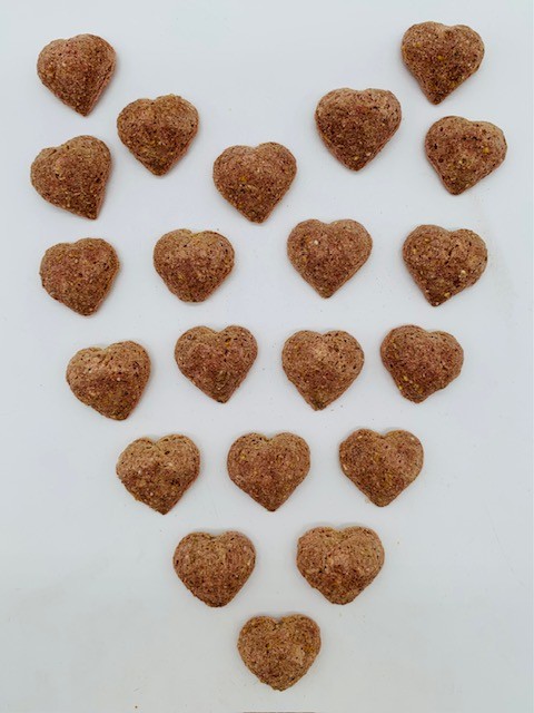 Lieblingsherzen mit Karotten, 500g