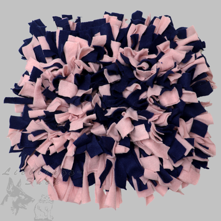 Schnüffelteppich, groß, rosa-dunkelblau, 1 St.