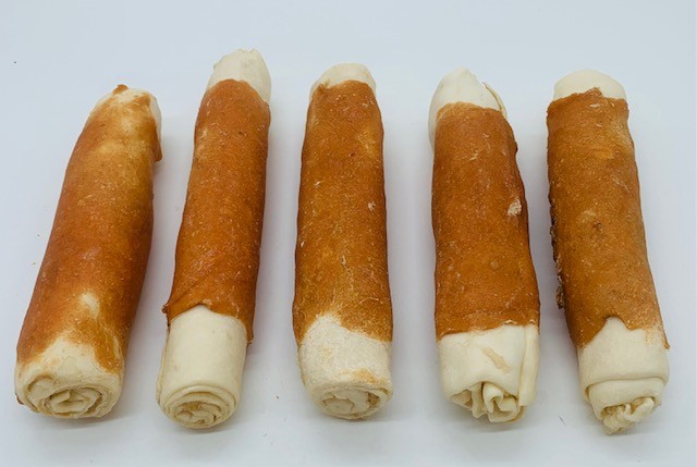 Rinder-Kaurolle m. Hähnchenfilet, 5 Stück