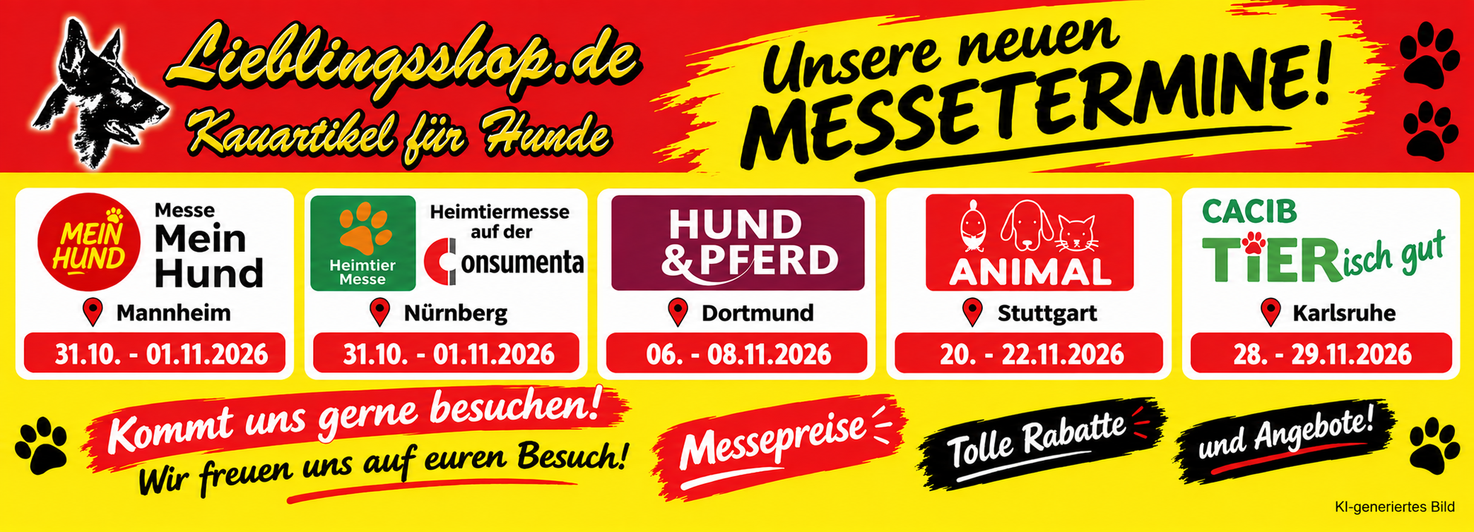 Slider Messetermine 2026